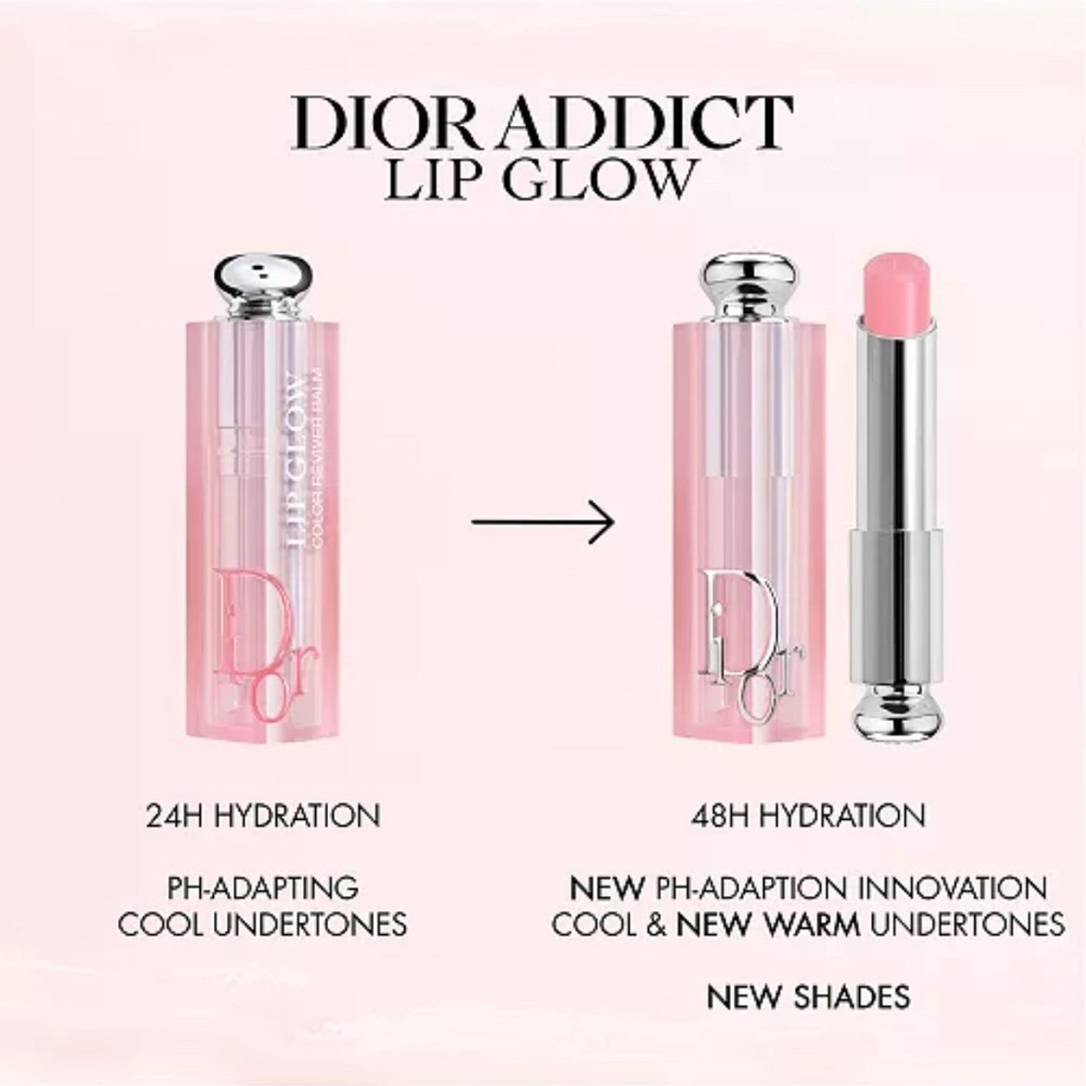 Dior Lip Glow Balm - Rose Nude - Picture 4 of 5